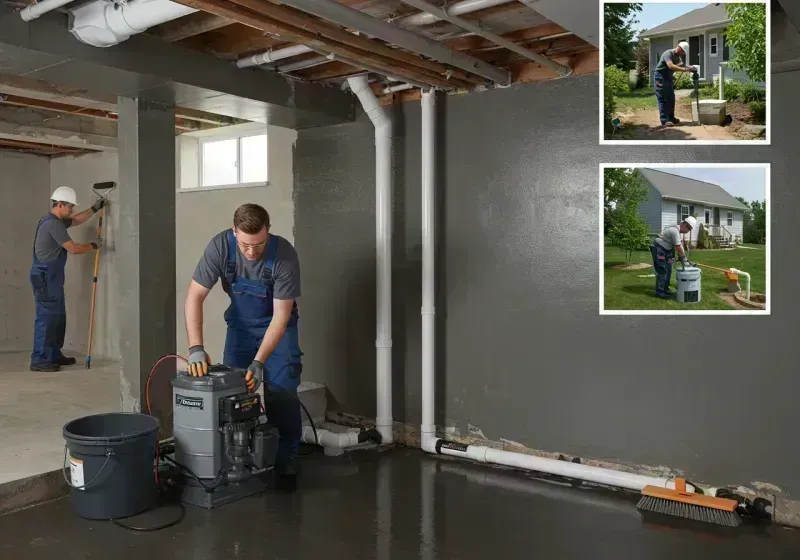 Basement Waterproofing and Flood Prevention process in Hermann, MO